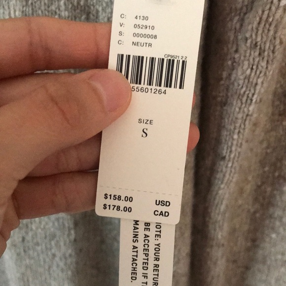 anthropologie off-the-shoulder sweater dress - Picture 4 of 4